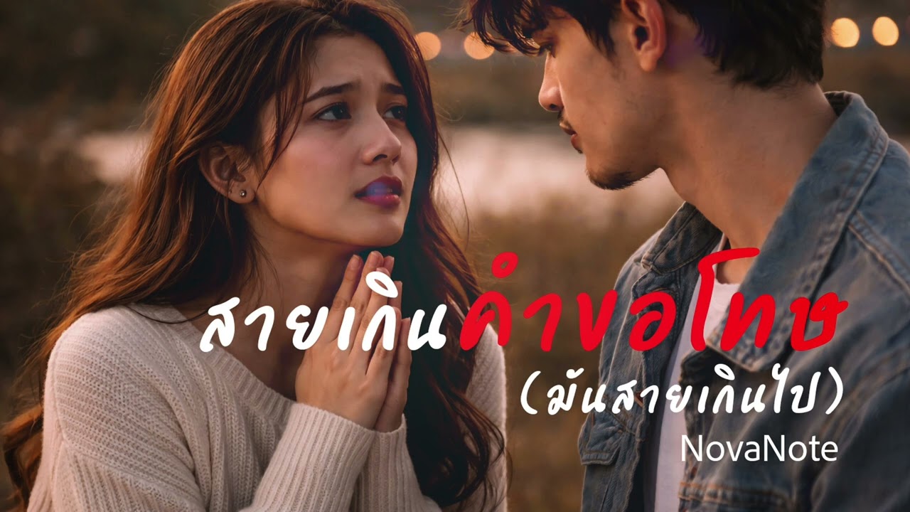 สายเกินคำขอโทษ มันสายเกินไป  l ลูกทุ่งอีสาน เพลงเศร้า เพลงอกหัก เพื่อชีวิต เพลงใหม่