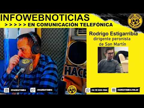 Rodrigo Estigarribia 17/04/24 - Entrevista de Adrián Cordara en Infowebnoticias RADIO