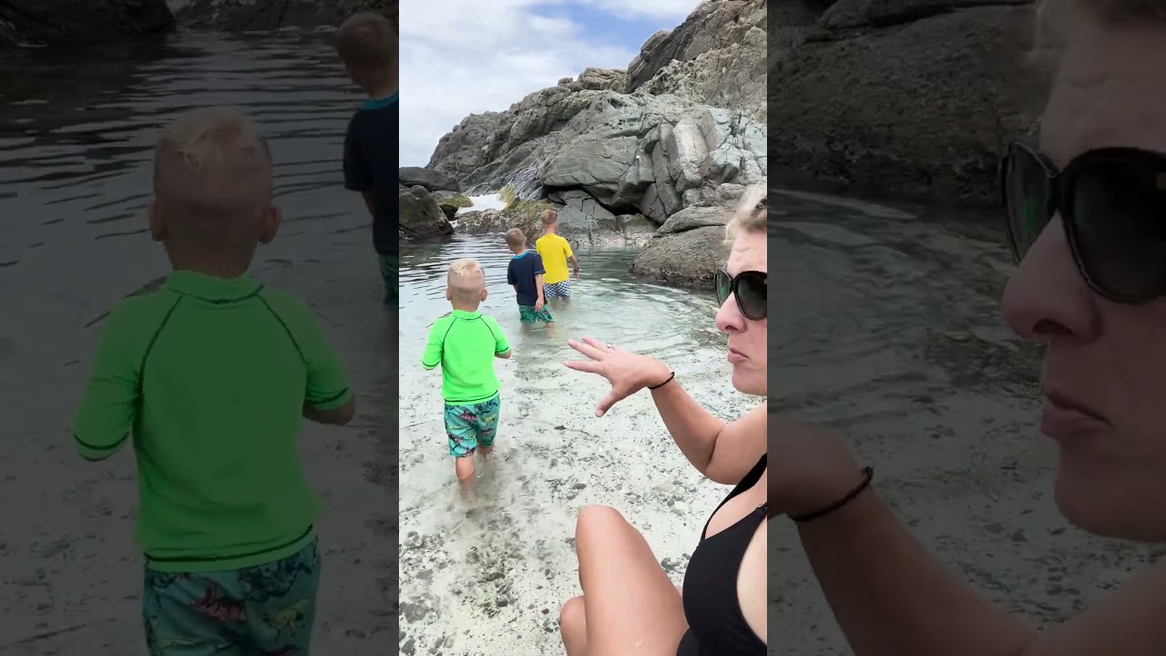 Family Fun at the Jost Van Dyke, BVI Bubbly Pool - A Natural Marvel!