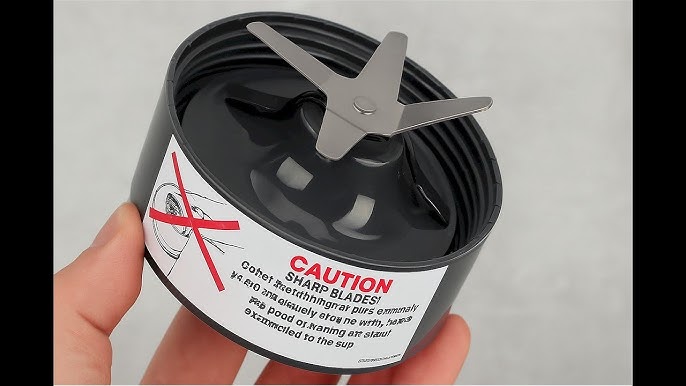 NutriBullet blade tightening technique