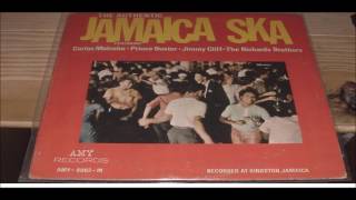 THE AUTHENTIC JAMAICA SKA   PRINCE BUSTER      EVERYBODY SKA      LP  AMY 8002   PROMO