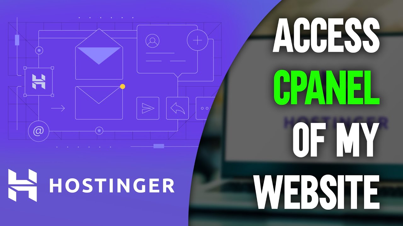 How To Access Cpanel Of My Website Hostinger YouTube