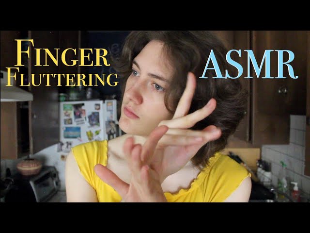 ASMR Finger Fluttering/Hand Sounds/Gum Chewing (Requested)