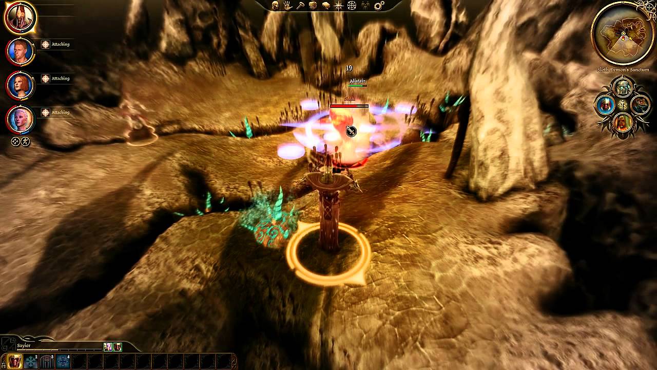 Dragon Age: Origins Playthrough Part 31: Slaying Sloth - YouTube
