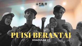 Puisi Berantai - Pujangga Cinta, Tukang Sate, Panglima, Pemulung, Peternak