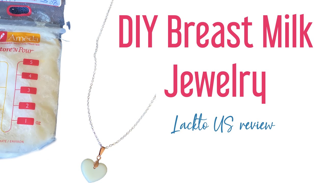 7+ Ways To Make Your Own Breast Milk Jewelry