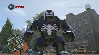 LEGO Marvel Super Heroes  Venom Free Roam Gameplay