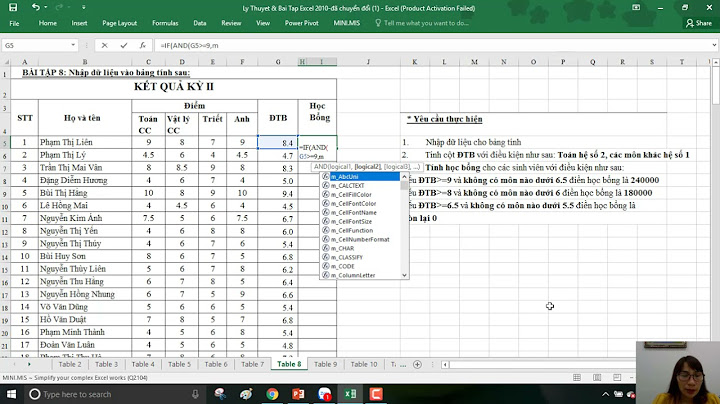 Công thức tính trung bình nhân trong excel năm 2024