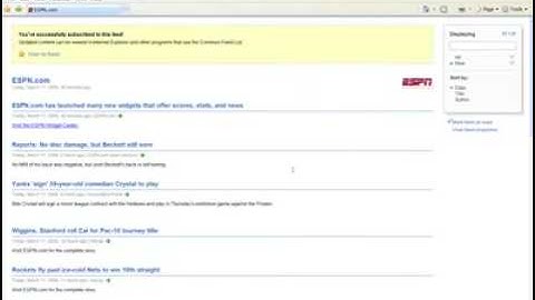 Basic Explanation of RSS Feeds