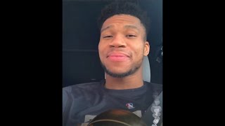 giannis antetekounmpo takes trophy to chick-fil-a after winning championship