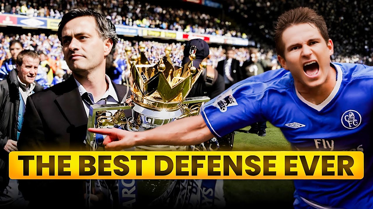 Chelsea 2005 - The Premier League's GREATEST ever defense - YouTube