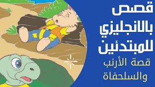 قصص بالانجليزي للمبتدئين | قصة الأرنب والسلحفاة | تعلم الانجليزية