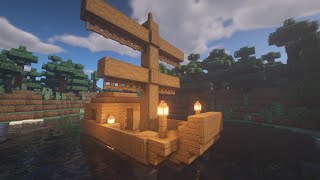 Hướng dẫn xây 1 con thuyền đơn giản trong Minecraft!!