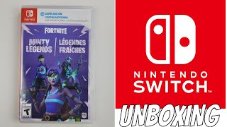 FORTNITE MINTY LEGENDS PACK NINTENDO SWITCH UNBOXING