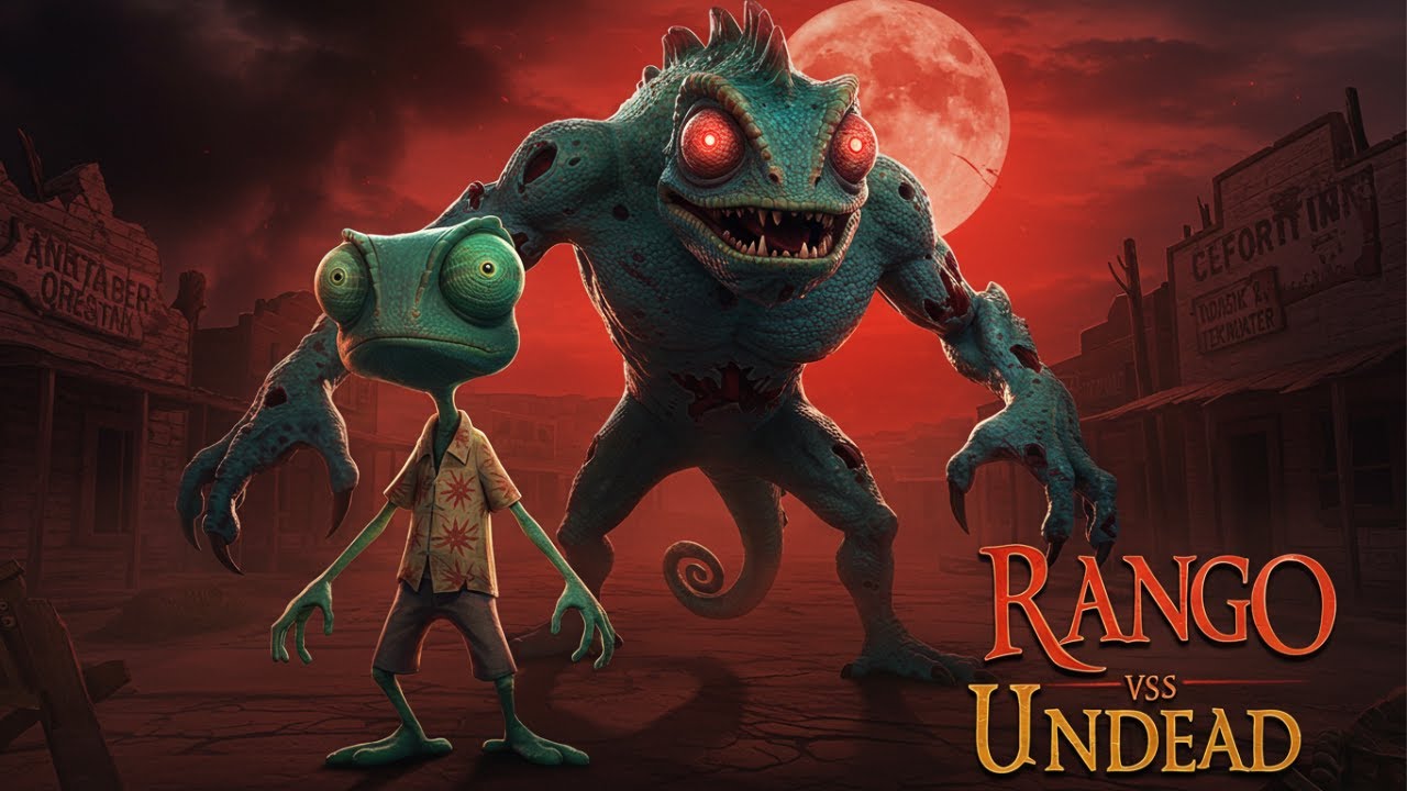 RANGO: Shadow of the Undead Chameleon | Creepiest Horror Animation