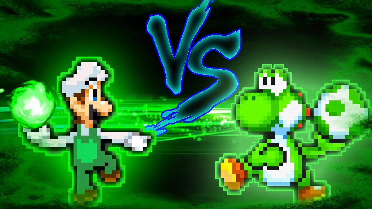 [MUGEN] Super Better Luigi VS Super Better Yoshi
