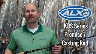 Alx Rods Ikos Series Promise 7 7 Casting, Medhvy, Fast