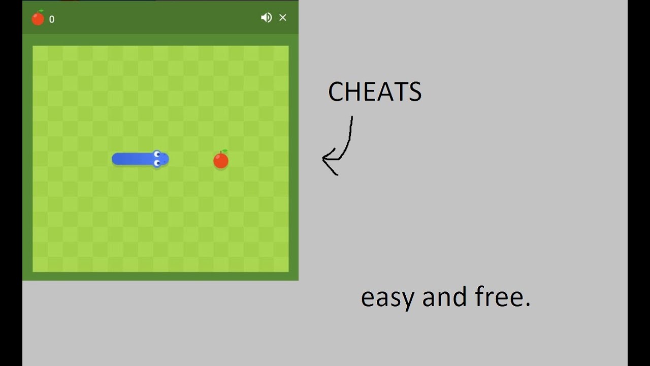 How to hack Google Snake Game. (Works on all computers) possibly