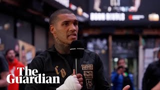 Conor Benn reacts to failed anti-doping test ahead of Eubank fight