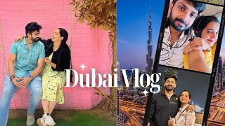 Dubai Vlog Part 1 | With Thejus Eattan & Amma ❤️ | Malavika Krishnadas