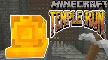 Minecraft Temple Run! - Amazing Marketplace Map!