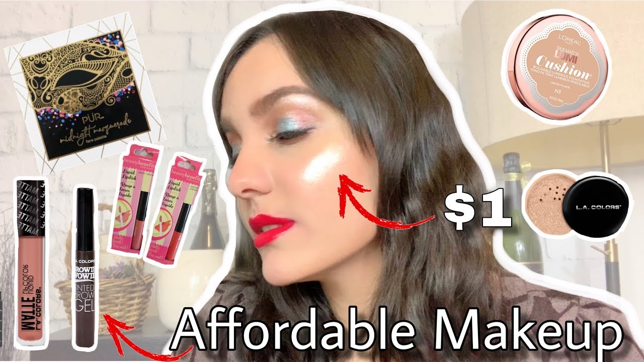 FULL FACE NOTHING OVER $10|AFFORDABLE Makeup Tutorial