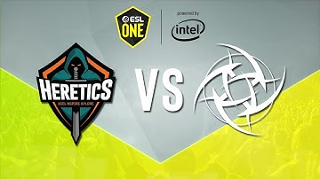 ESL One: Road to Rio - Heretics vs NiP - Vertigo