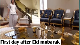 First day after the celebration of Eid mubarak #House maid #kadama #Saudi Arabia#cleaning