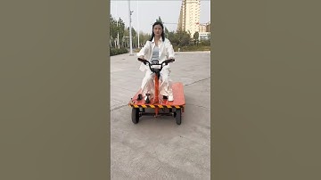 "Electric transport truck" "Loading and unloading tool #trolleyloading #trending