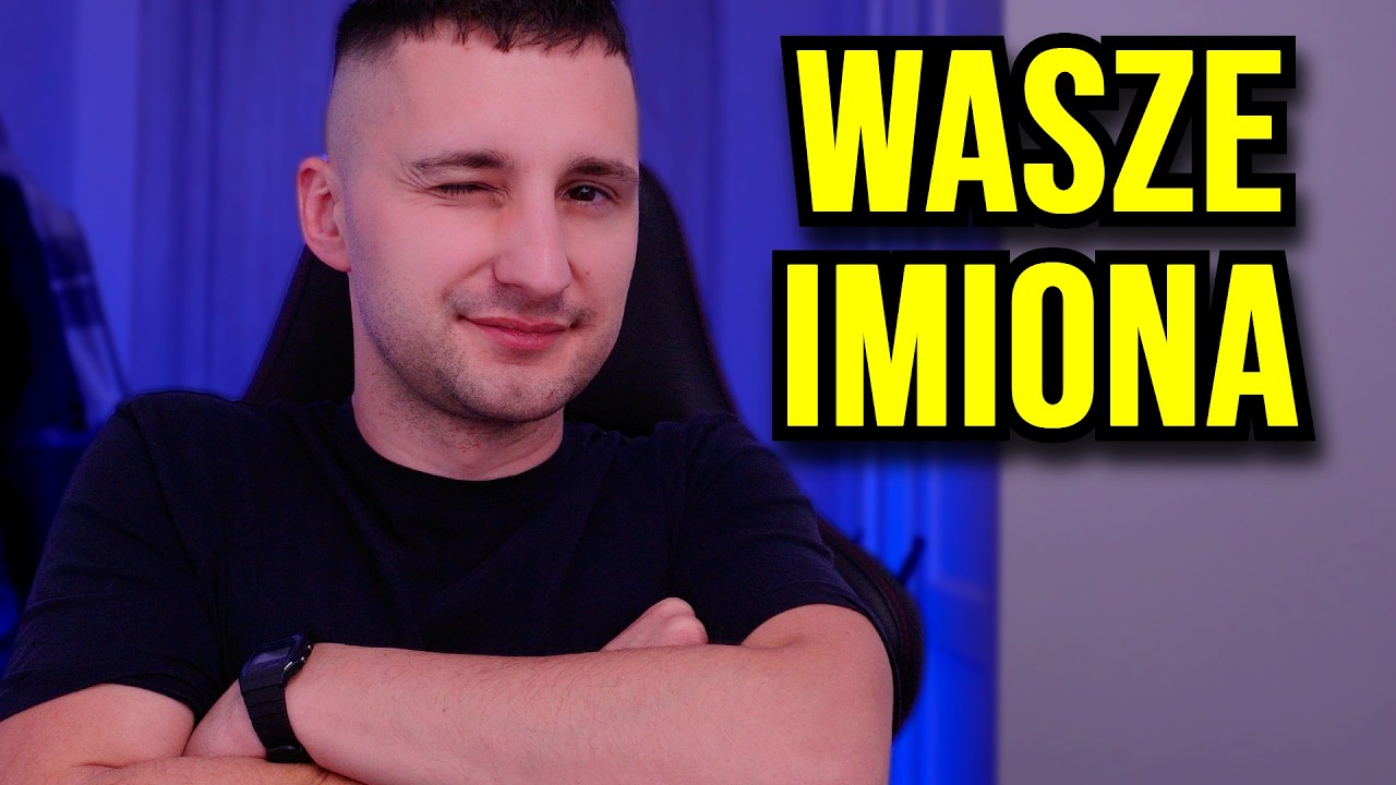 ASMR 🇵🇱 Możesz iść spać TYLKO jeśli wyszepczę Twoje imię 💤 💤  (trochę też rapuję)