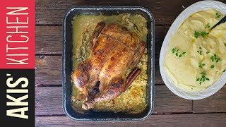 Roast chicken in milk | Akis Kitchen