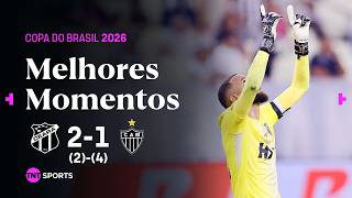 ÉVERSON BRILHA NOS PÊNALTIS E GALO CONQUISTA CLASSIFICAÇÃO MILAGROSA I CEARÁ 2 (1) x (4) 2 ATLÉTICO