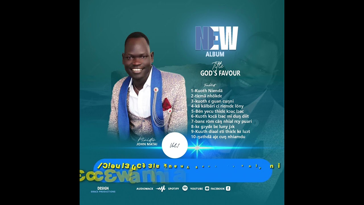 Kuoth Ɛ guan Cuŋni...JOHN MATAI..(video Lyric)