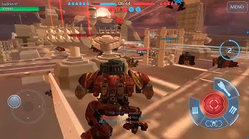 War Robots Test Server 3.1 168 #14 Raijin Bastion Mode behind Enemy Lines.