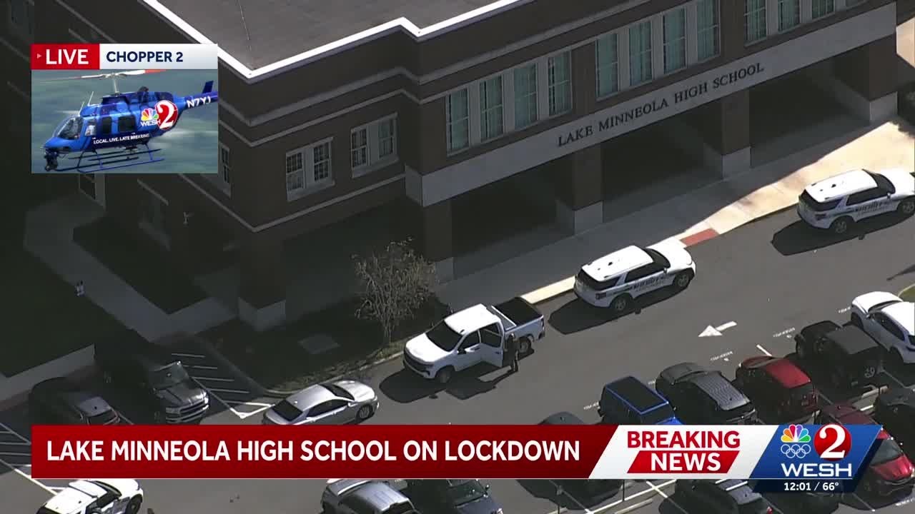 Bomb threat forces lockdown at Lake County high school - YouTube