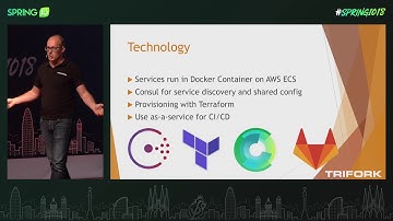 Building and running Spring Cloud-based microservices on AWS ECS by Joris Kuipers @ Spring I/O 2018