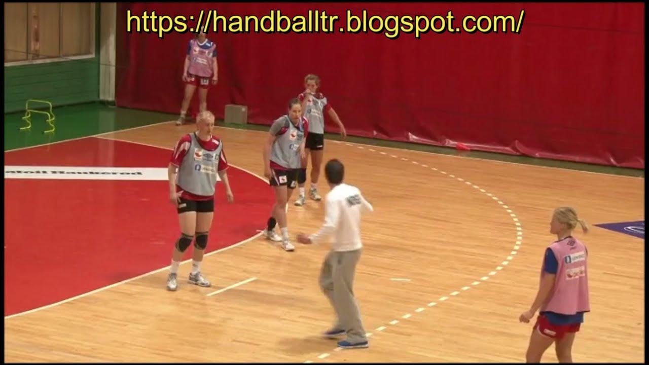 Handball Training Wing Training Geir Erlandsen Part 4 YouTube
