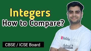 comparison of integers | How to compare integers | Maths by Asheesh Sir | Class-4/5/6 | Lsa