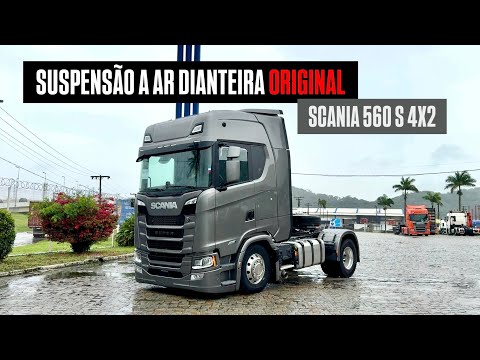 Scania with ORIGINAL AIR SUSPENSION at the front! | Automotive Curiosity