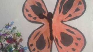 How to make a Paper Plate Butterfly - EP - simplekidscrafts - simplekidscrafts