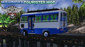 Mahindra Tourister Bus Mod In Bus Simulator Indonesia - Bussid Bus Mod - Bussid Car Mod - Bussid