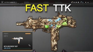 the FASTEST KILLING SMG in WARZONE 3 after UPDATE! 👑 (Best WSP-9 Class Setup / Loadout) - MW3