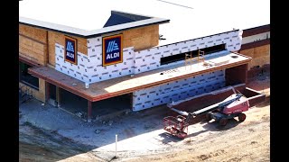 Future Aldi Showing Major Progress - Hillsborough, NC
