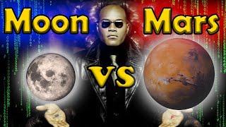 Should We Colonize The Moon Or Mars? (Comparing The Facts)