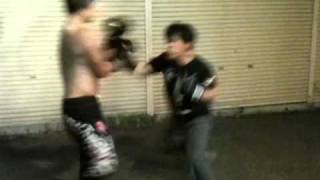 マスボクシング20100823樋上さんV.S.植田君