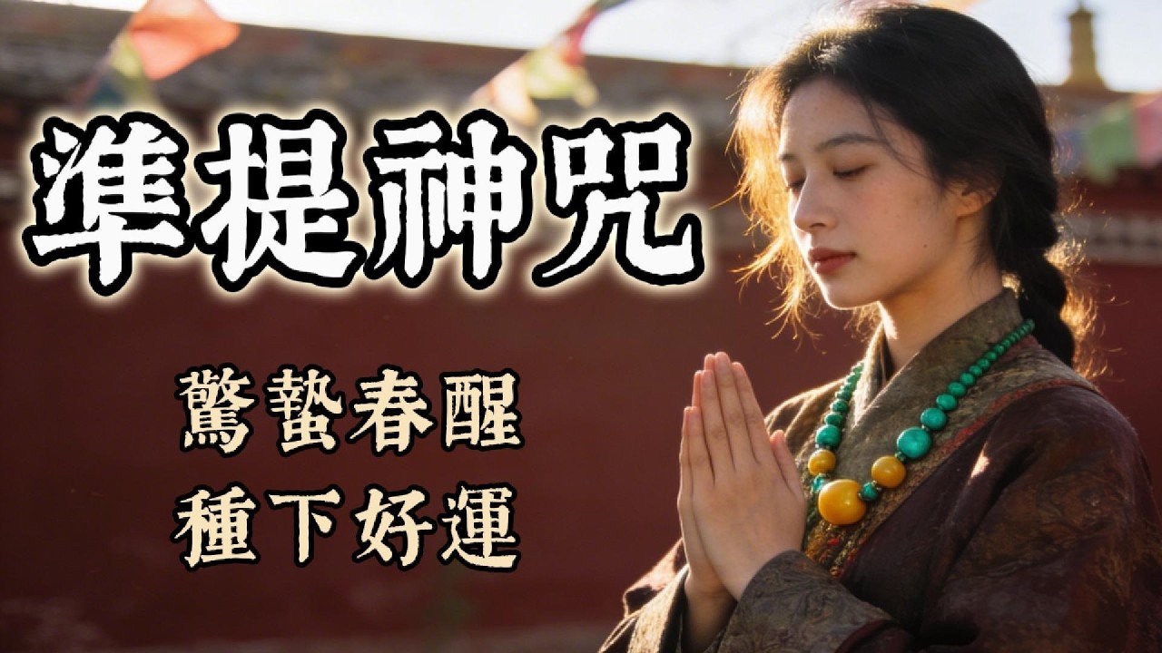 🌱 驚蟄春醒，種下全年好運！《準提神咒》佛門第一滿願王｜讓你的願望在馬年春天破土而出，所求皆如願 (Cundi Mantra)