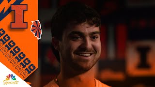 Luke Altmyer details how Illinois will carry success into 2025 season (FULL INTERVIEW) | NBC Sports