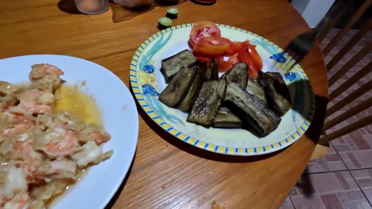 Gotowanie na ekranie! Filipiński bazarek i krewetki z czosnkiem!