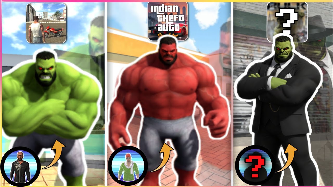 Hulk Mobile Games Comparison | Realistic vs Funny | Which One is Best ...