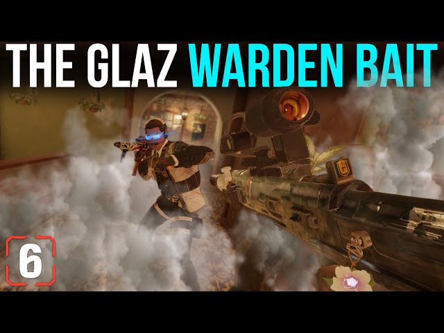 The Glaz smoke Warden bait - Rainbow Six Siege - YouTube